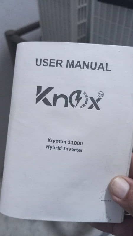 Knox krypton 8kw pv 11000 Hybrid 7