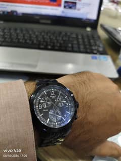 AoA Tissot  prc200 new watch ha on time uesd ha gift Ai the dubi sey