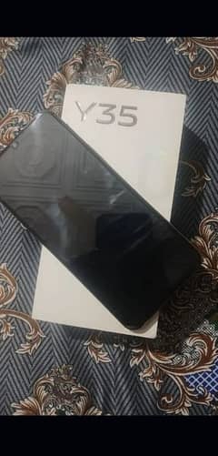 vivo y35 8/128 . bettry 5000mah condition 10/10 44w charger 30mnt full 0