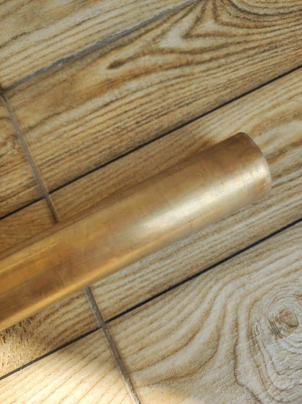 original brass curtain rod 1