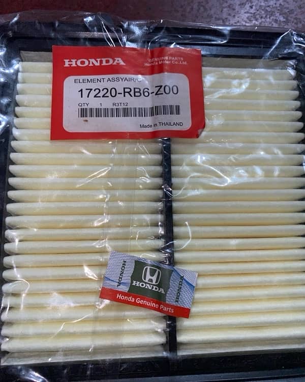 honda air filter, oil filter, Ac filter all range available imported 4