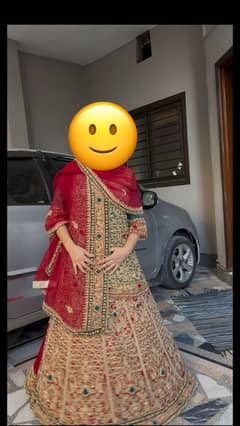 Bridal Lehnga ( only 1 day used )