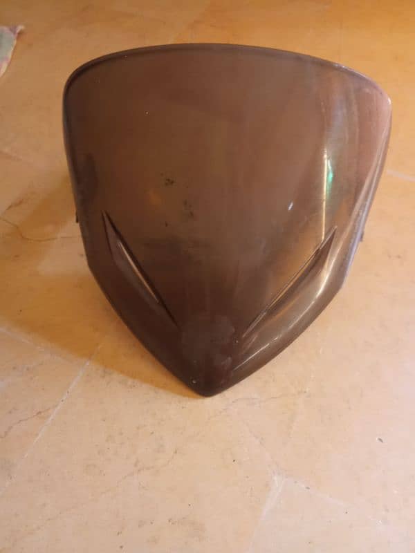 Used complete visor of cb125f 0