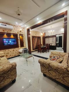 Luxury Furnished Lower Portion Available For Rent In Bahria Town Lahore 0