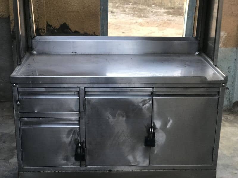 used steel counter 2