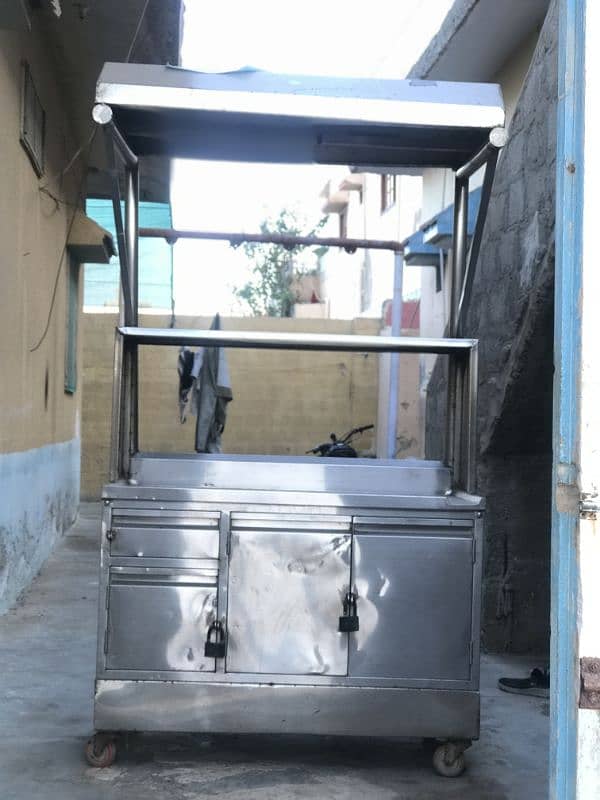 used steel counter 5