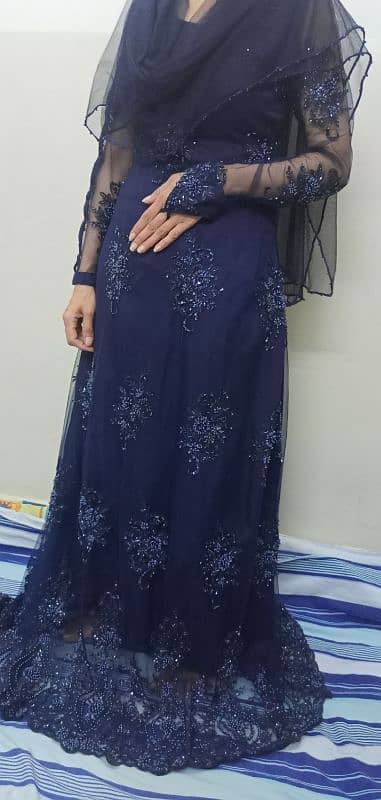 Navy blue maxi 1