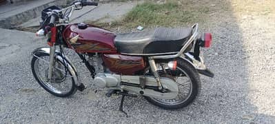 Honda CG 125 model 2021 All Punjab number  Documents fully o