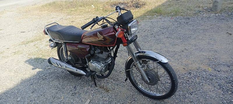 Honda CG 125 model 2021 All Punjab number  Documents fully o 8