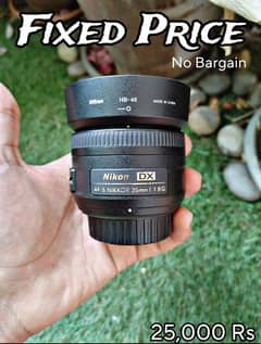 Nikon 35mm f 1.8G lens