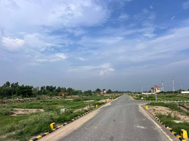 Prime Location 10 Marla M Block Plot For Sale In Jinnah Sector LDA City Lahore 0