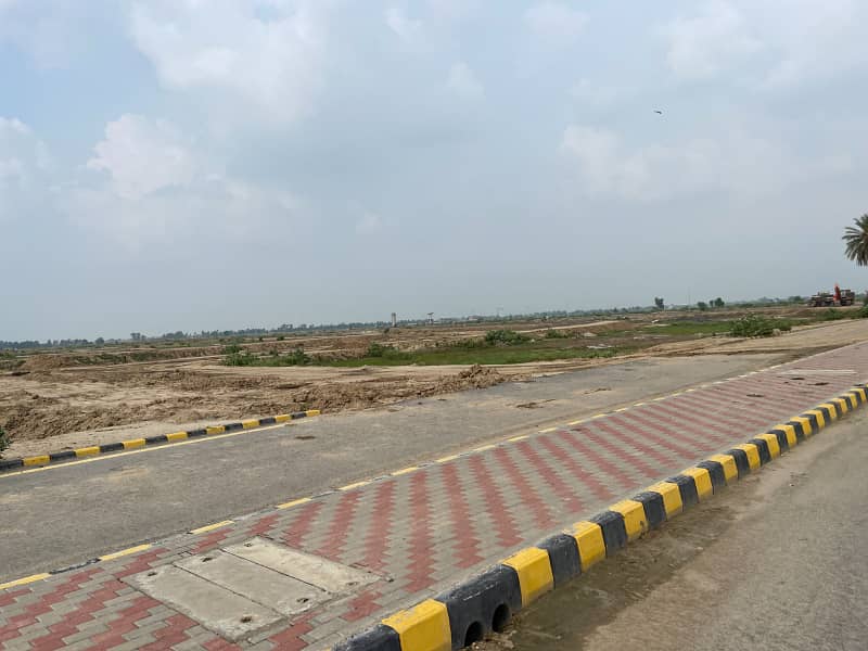 Prime Location 10 Marla M Block Plot For Sale In Jinnah Sector LDA City Lahore 7