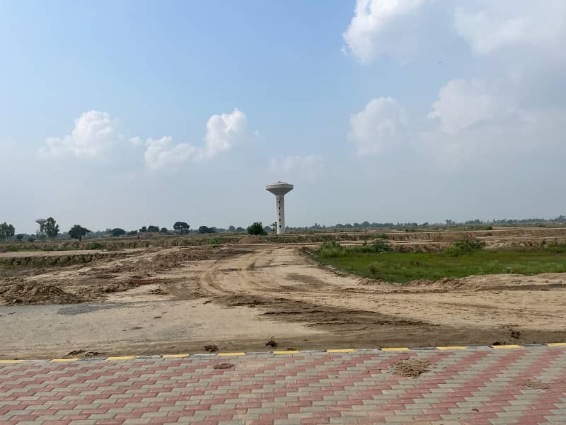 Prime Location 10 Marla M Block Plot For Sale In Jinnah Sector LDA City Lahore 8