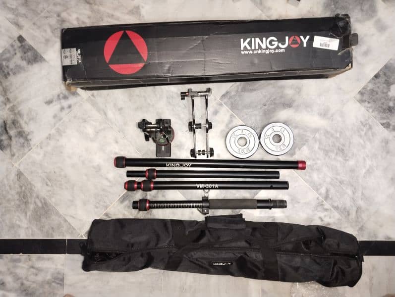 Kingjoy camera crane for DSLR cameras 0