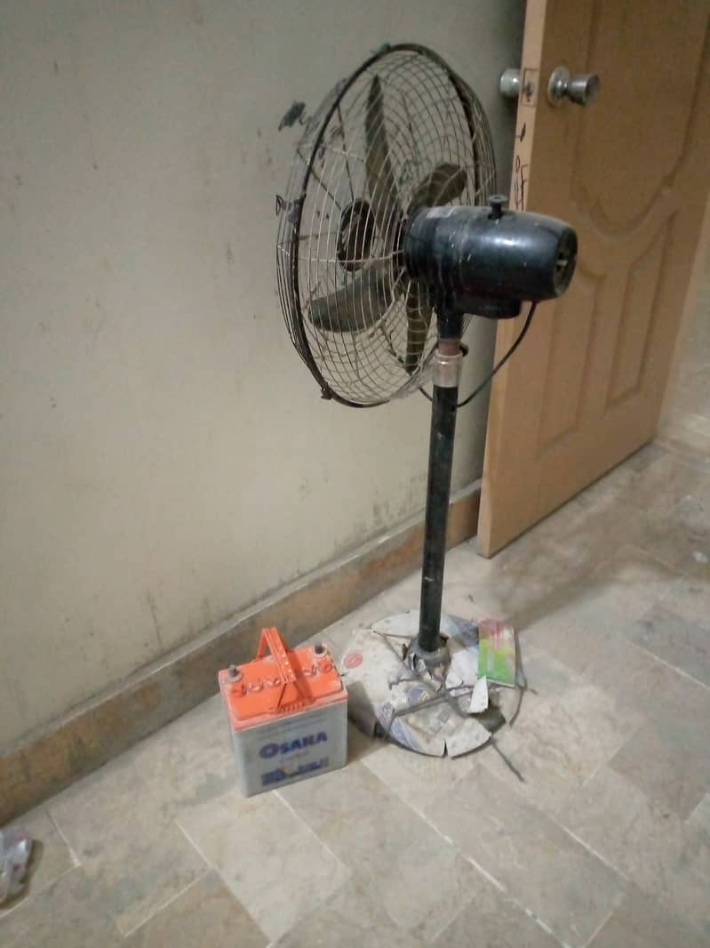 Fan with battery sale 0