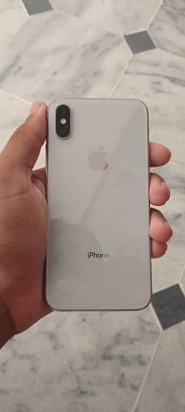 I PHONE X 64GB PTA APPROVED WITH BOX FOR SALE 0