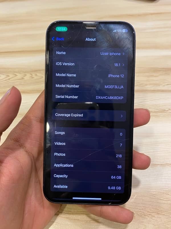 apple iPhone 12 factory unlock 64GB sim working 2