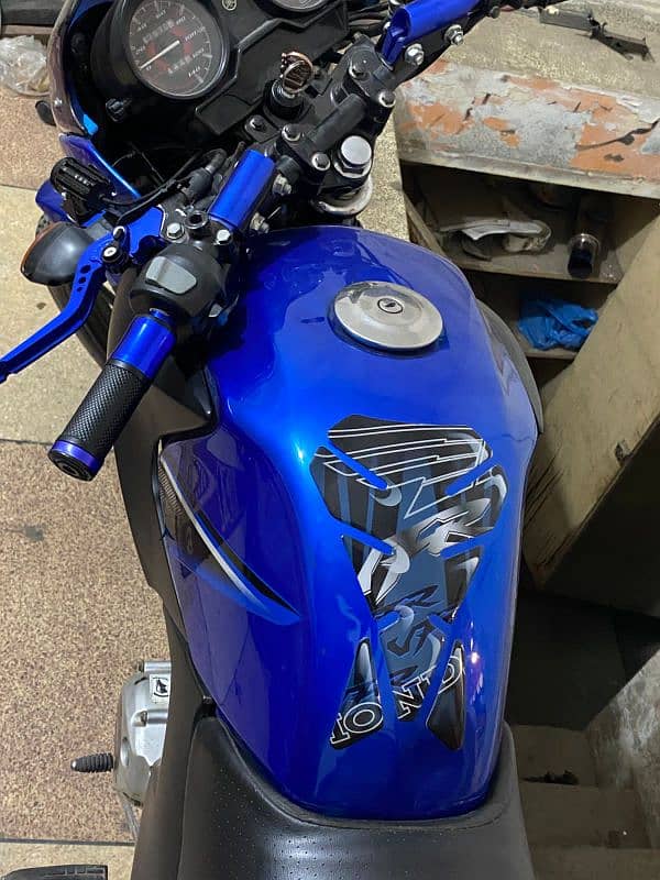 ybr 125 blue color 10/10 condition 1