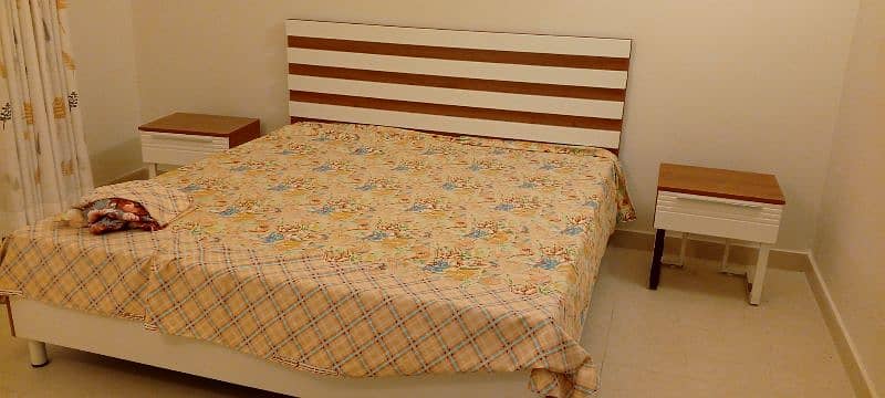 Double Bed with mattress (Interwood) 1