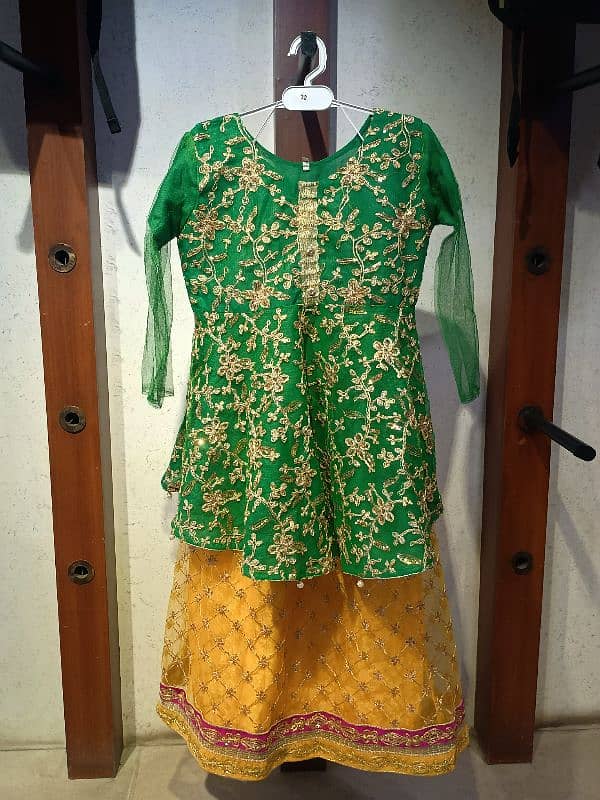 Girls lehnga & frock 7