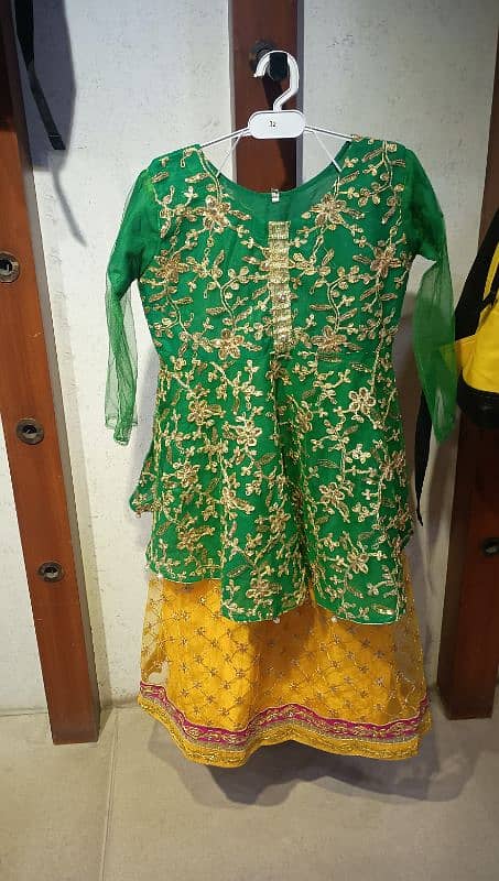 Girls lehnga & frock 8