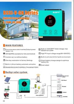 6.2 kw hybrid inverter brand new 0