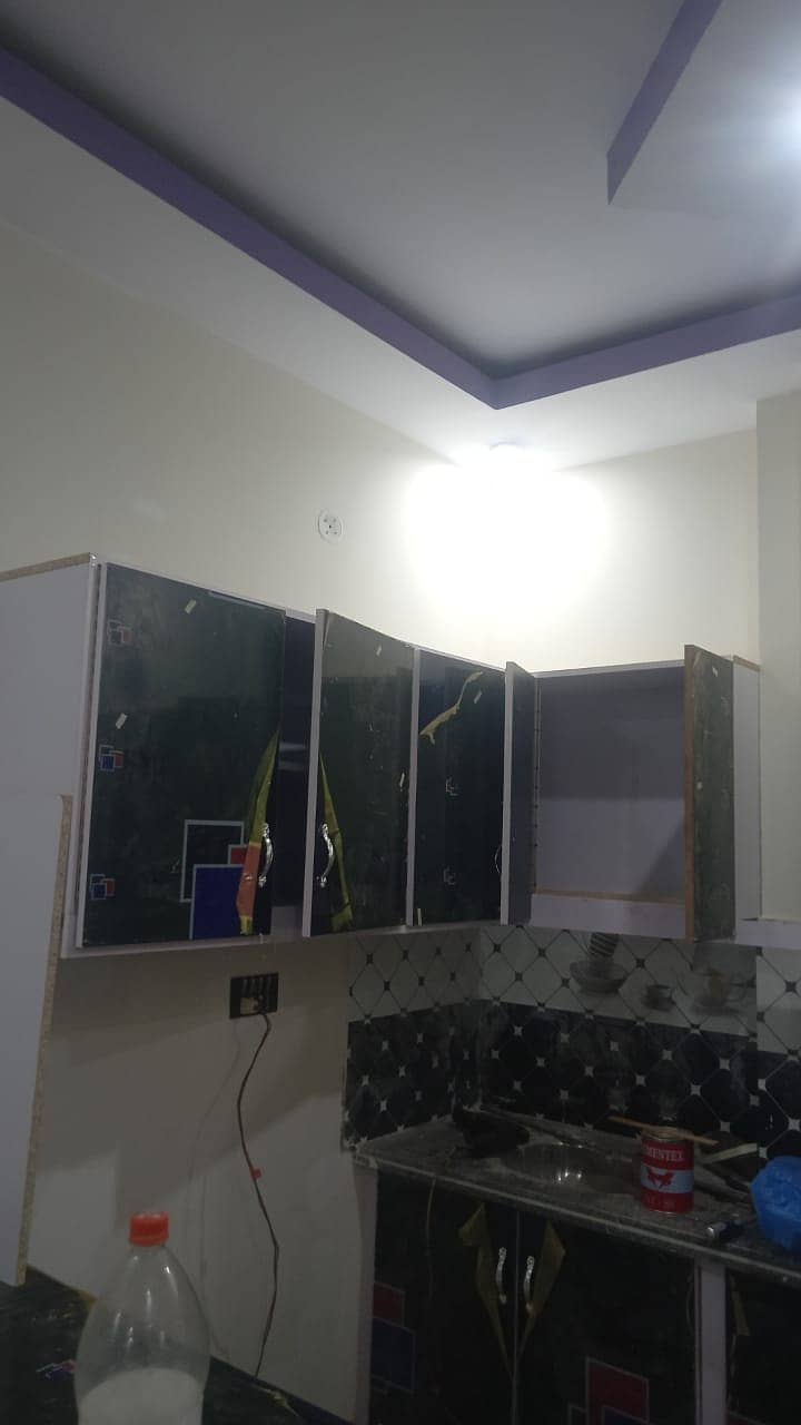 NEW CONSTRUCTION FLAT AVAILABLE FOR RENT 3BED DD IN NAZIMABAD NO,3 15