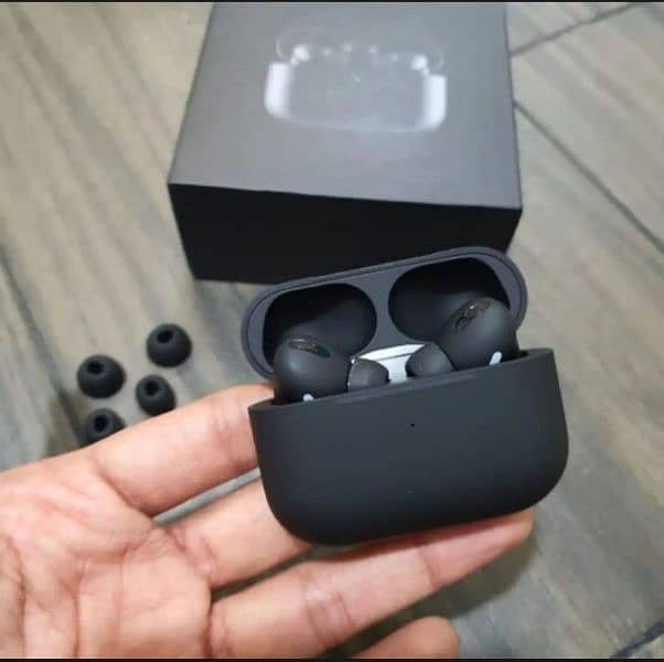 AirPods Pro 2 Black Edition Buzzer Highest Titanium Quality 2