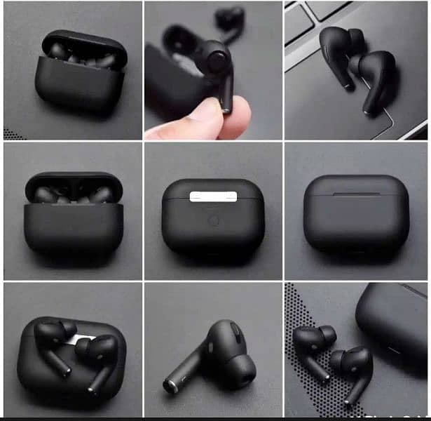 AirPods Pro 2 Black Edition Buzzer Highest Titanium Quality 3