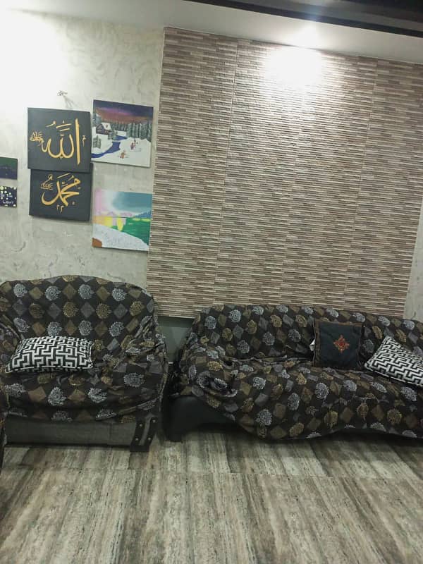 10 Marla Furnished Lower Portion 2 Bed Available For Rent In Gold view Residencia Ph 1Bahria Town Lahore 18