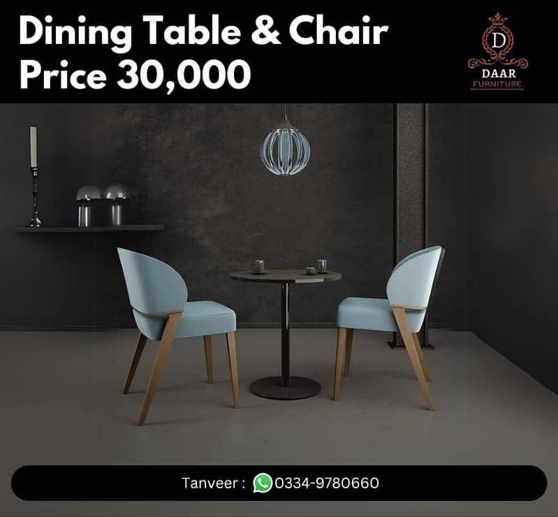 4 seater Dining table for sale in karachi center table coffee table 2