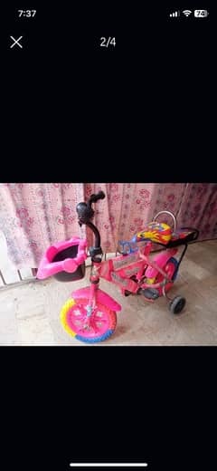 Girls cycle