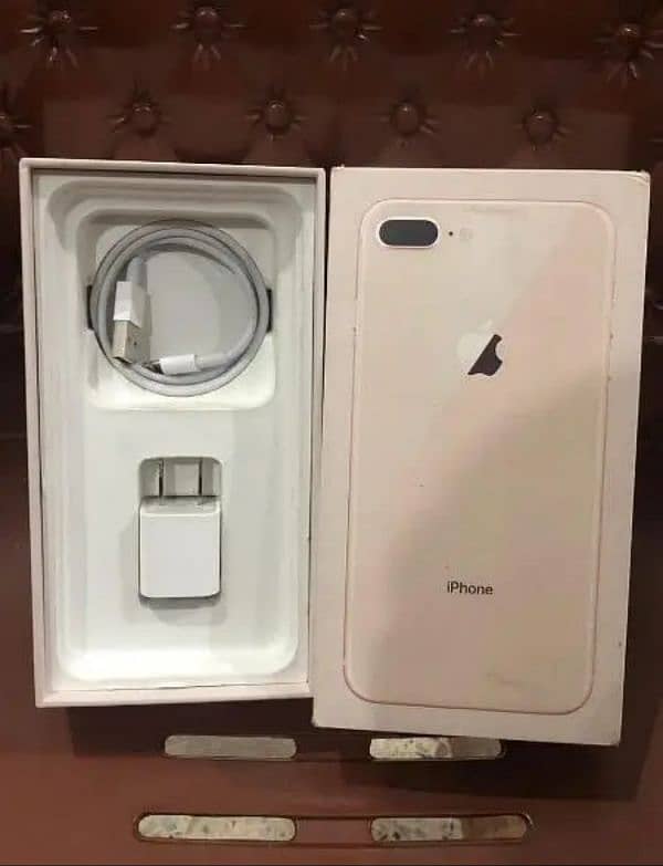 iphone 8plus 128gb box k sat charger 03092496796 3