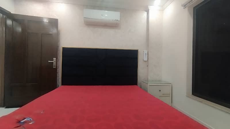 BRAND NEW 1 BEDROOM FURNISH FLAT AVAILABLE FOR RENT IN SECTOR C BAHRIA TOWN LAHORE 0