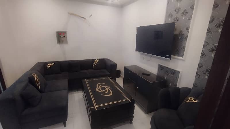 1 BEDROOM FURNISH FLAT AVAILABLE FOR RENT ON PRIME LOCATION IN SECTOR C BAHRIA TOWN LAHORE 7