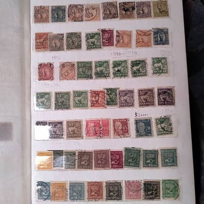 Rare stamps sweden full album whatsapps no +923004138090