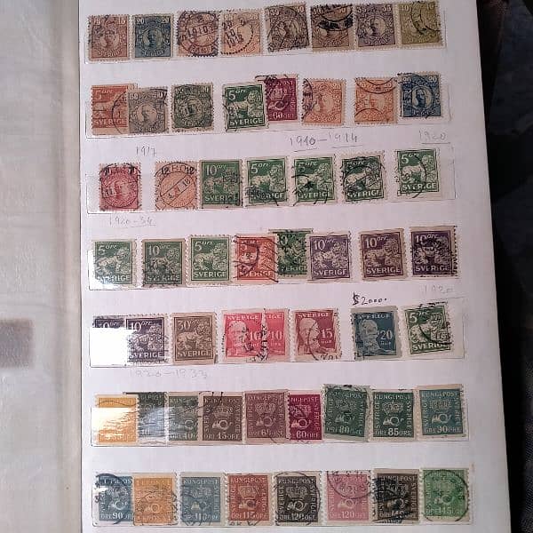 Rare stamps sweden full album whatsapps no +923004138090 0