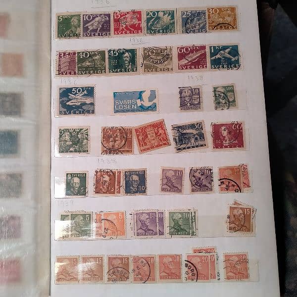 Rare stamps sweden full album whatsapps no +923004138090 2