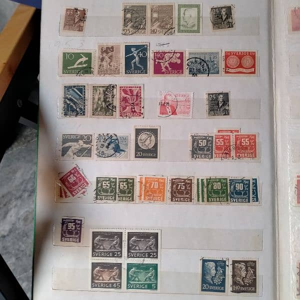 Rare stamps sweden full album whatsapps no +923004138090 8