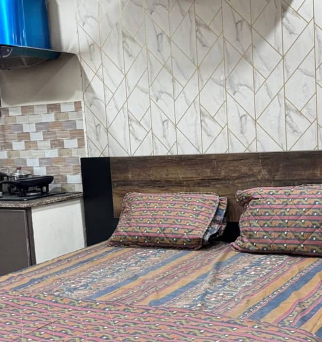 Studio Fully Furnished Flat Available For Rent In Sector E Quaid Black Bahria Town Lahore 3