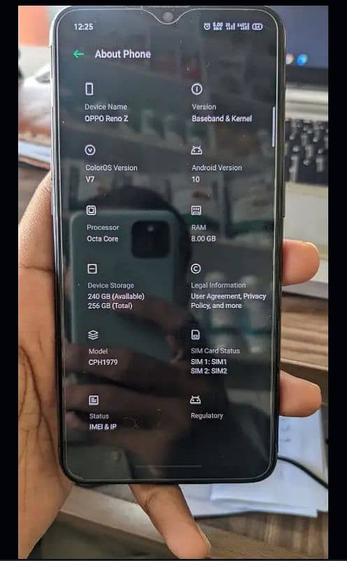 Oppo reno z 8GB 256GB memory dual sim PTA approved 3