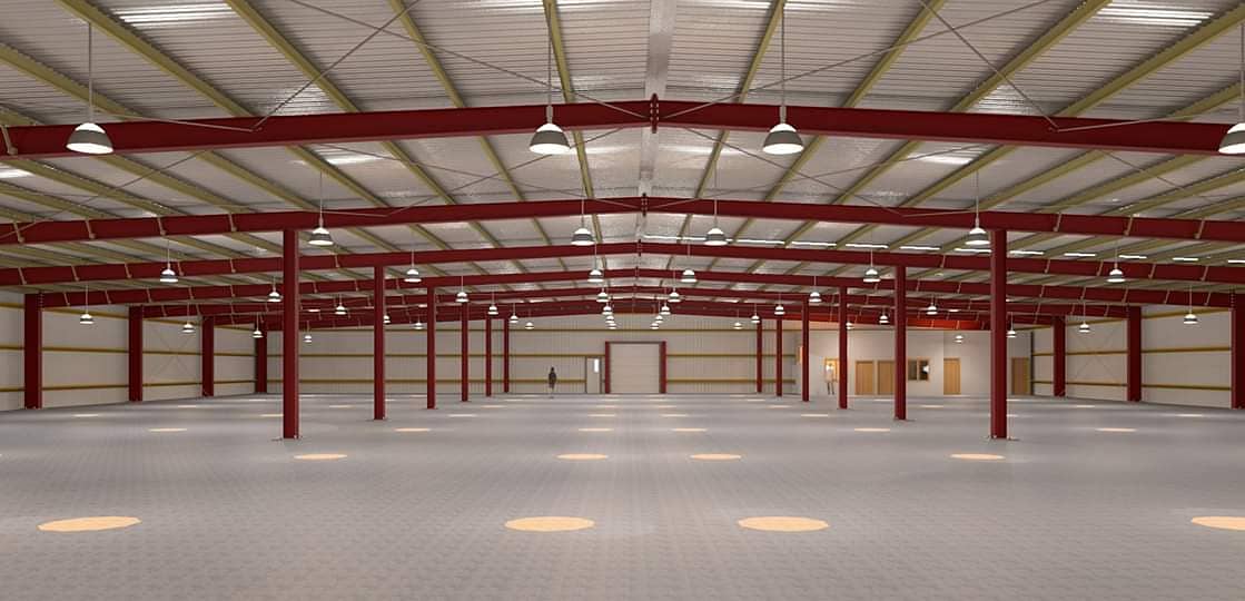 Aircraft Hangars shed Structures  Marquee Shades steel structure 5