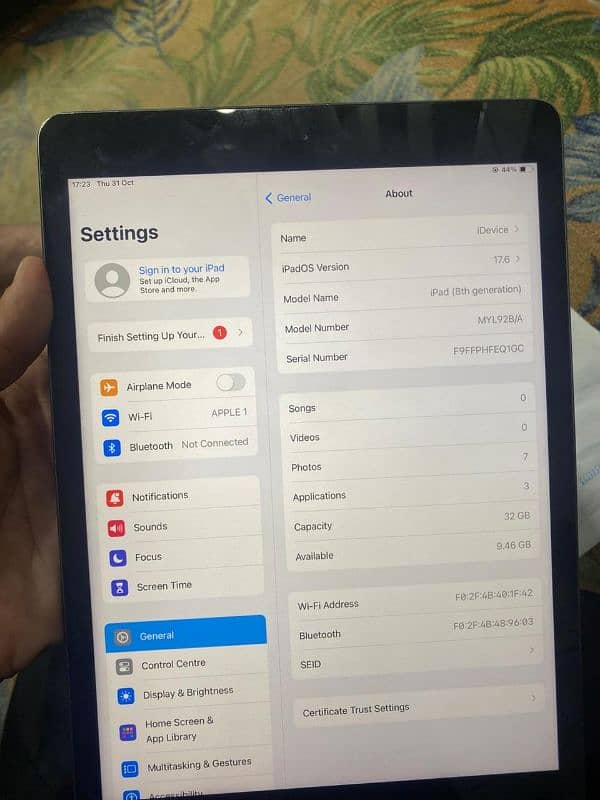 ipad 8 generation 2