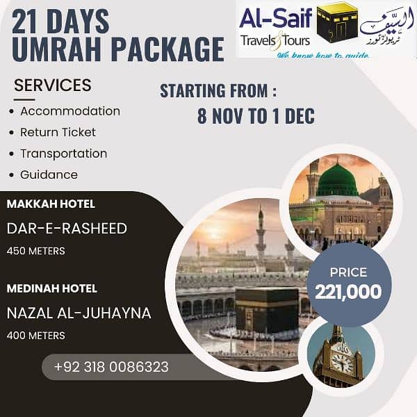 Cheap Rate Umrah Packages 1