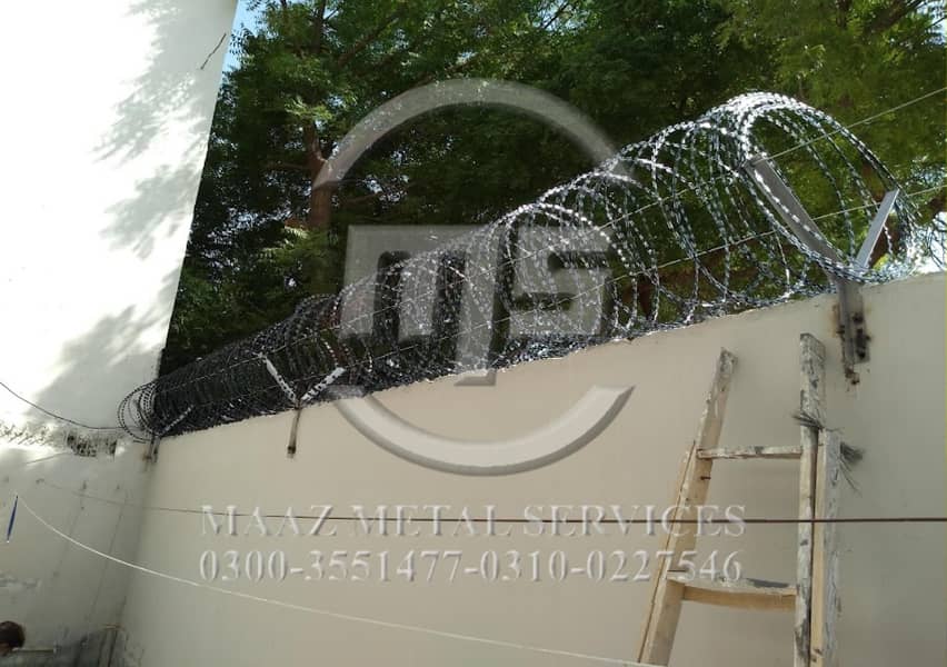 Razor Wire | Chain Link Fence | Barbed Wire, Hesco Bag ,Electric fence 13