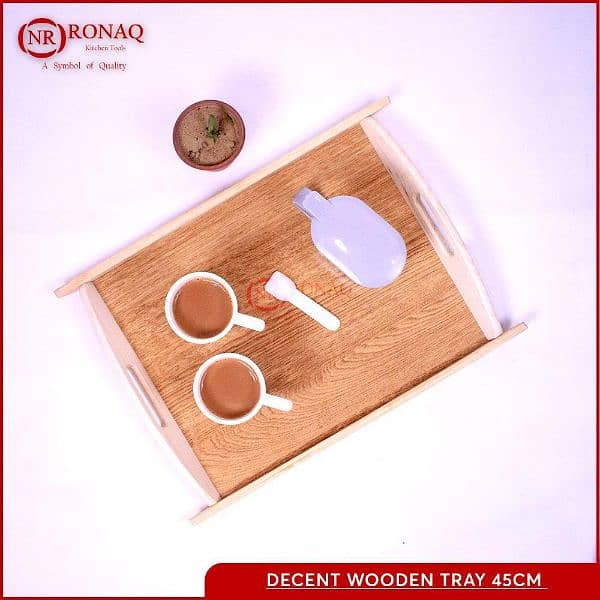 wooden tray, trays 1