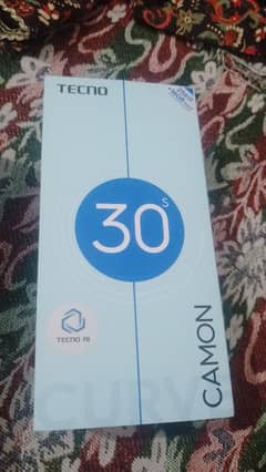 Tecno camon 30s just open box