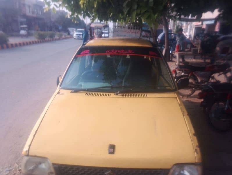 Suzuki Mehran VX 1993. normal condition. Final price 225000 is se km ni 1