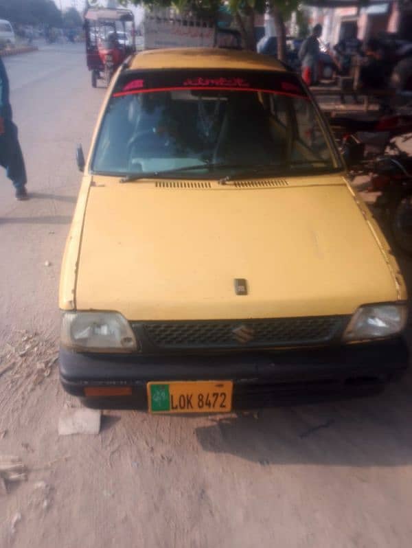 Suzuki Mehran VX 1993. normal condition. Final price 225000 is se km ni 2