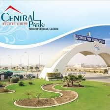 A 10 Marla Plot For Sale in Central Park A Block on Very Hot Location 0